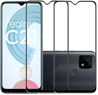 9H Edge To Edge Tempered Glass for Realme C20-| Screen Protector Full HD Quality Tempered Glass Anti-Scratch Edge to Edge Coverage with Easy Installation Kit (Black) |(Pack of 2) 9H Edge To Edge Tempered Glass for Realme C20-| Screen Protector Full HD Quality Tempered Glass Anti-Scratch Edge to Edge Coverage with Easy Installation Kit (Black) |(Pack of 2)