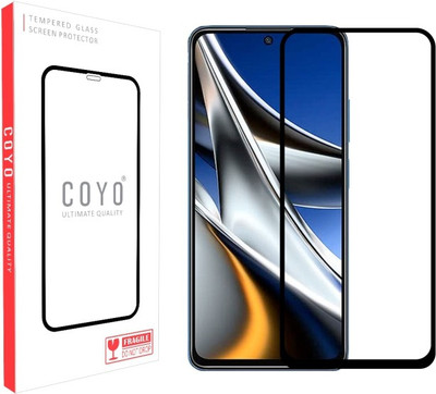 Coyo Edge To Edge Tempered Glass for Mi 11i 5G, Mi 11i 5G Hypercharge, Poco F4, Poco M4 Pro 5G, Poco X4 Pro, Realme GT Neo 3, Mi Redmi Note 11 Pro+(Pack of 1)
