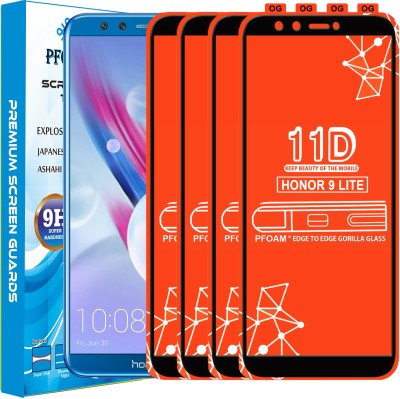 PFOAM Edge To Edge Tempered Glass for Honor 9 Lite(Pack of 4)