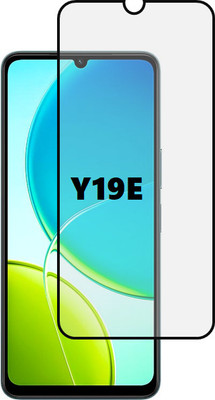NEXZONE Edge To Edge Tempered Glass for vivo Y19e(Pack of 1)
