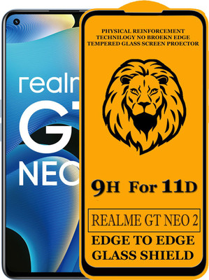 SEVEN7STAR Edge To Edge Tempered Glass for realme GT NEO 2, Realme GT Neo2(Pack of 1)