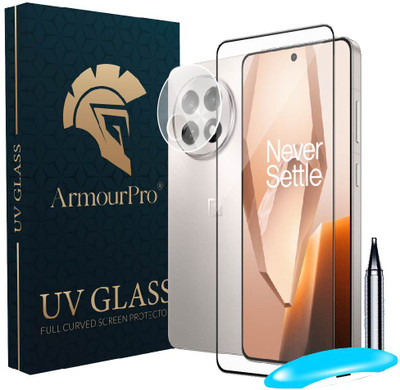 ArmourPro Edge To Edge Tempered Glass for OnePlus 13R 5G(Pack of 2)