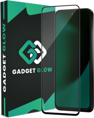 Gadget Glow Edge To Edge Tempered Glass for Poco M6 Plus 5G, Poco M6 Plus, Poco M6 + 5G, Poco M6 +(Pack of 1)