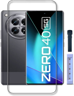 NKCASE Edge To Edge Tempered Glass for Infinix Zero 40 5G, Infinix Zero 40(Pack of 1)