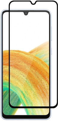TOUGH SHILD Edge To Edge Tempered Glass for Samsung A31, Samsung A32 4G, Samsung A33 5G, Samsung A22 4G, Samsung F22 4G, Samsung M22, Samsung M32 4G, 2.5D Curved Edge Premium Tempered Glass for Ultimate Protection(Pack of 1)
