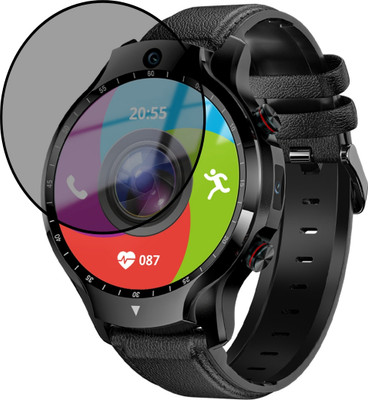Tuch Edge To Edge Tempered Glass for tempered glass Smart Watch appllp4 gps wifi Fiber Tempered Glass Digital Watch Screen gaurd Impossible Smart Watch Appllp4 gps wifi(Pack of 1)
