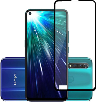 NIMMIKA ENTERPRISES Edge To Edge Tempered Glass for Vivo Z1 Pro(D Plus Clarity Technology | 9H Hardness for Unrivaled Protection | Ultra-Thin Design with Sleek Edges | Smooth Touch Sensitivity | Precision Cut for Perfect Fit | Case-Friendly Design)(Pack of 1)