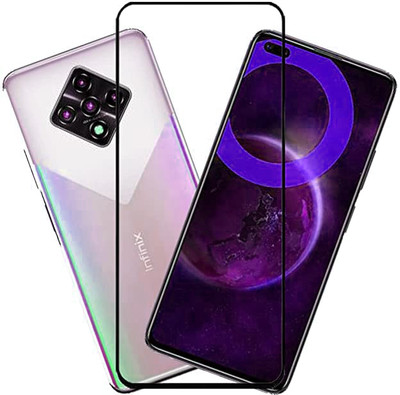 iCopertina Edge To Edge Tempered Glass for Infinix Zero 8i(Pack of 1)