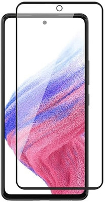 The vishal collection Edge To Edge Tempered Glass for Samsung galaxy A71 4G/ A72 4G Edge to Edge tempered glass screen guard(Pack of 2)