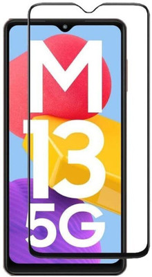 DMJHP Edge To Edge Tempered Glass for Samsung Galaxy M13 5G(Pack of 1)