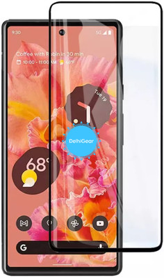 Resolute Edge To Edge Tempered Glass for Google Pixel 6, Full Glue Glass, Full Cover Glass, Curve Glass(Pack of 1)