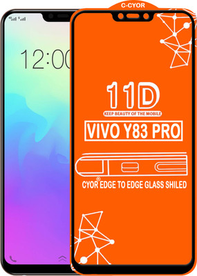 CYOR Edge To Edge Tempered Glass for VIVO Y83 PRO(Pack of 1)