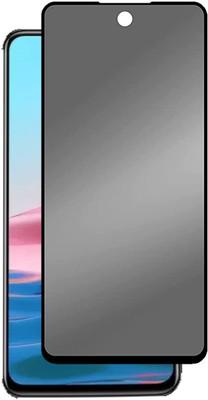 Casesily Edge To Edge Tempered Glass for Redmi Note 10s Anti-Spy 5D Privacy Screen Protector(Pack of 1)