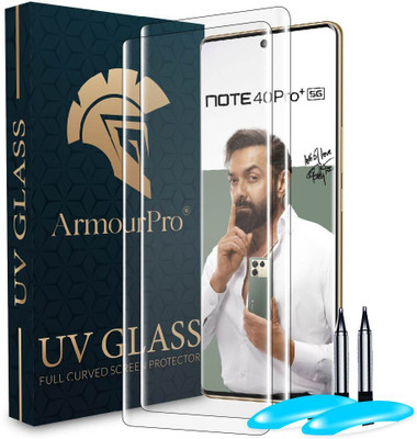 ArmourPro Edge To Edge Tempered Glass for Infinix Note 40 Pro Plus 5G, Infinix Note 40 Pro Plus, Infinix Note 40 Pro 5G, Infinix Note 40 Pro, Note 40 Pro Plus 5G(Pack of 2)