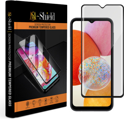 MS-Shield Edge To Edge Tempered Glass for Samsung Galaxy A14 5G(Pack of 1)
