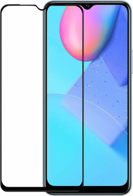 DMJHP Edge To Edge Tempered Glass for Realme C20A(Pack of 1)