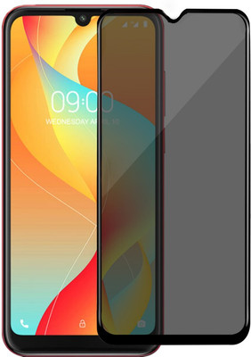 HUPSHY Edge To Edge Tempered Glass for LAVA Z4(Pack of 1)