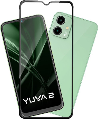 HUPSHY Edge To Edge Tempered Glass for Lava Yuva 2(Pack of 1)