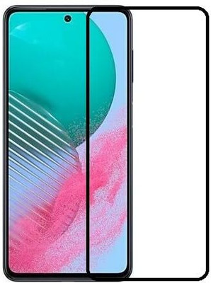 S-Softline Edge To Edge Tempered Glass for Samsung Galaxy M54 5G, Advanced Border-Less Full Edge to Edge(Pack of 1)