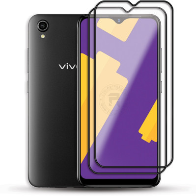 PROACCS Edge To Edge Tempered Glass for VIVO Y90(Pack of 2)