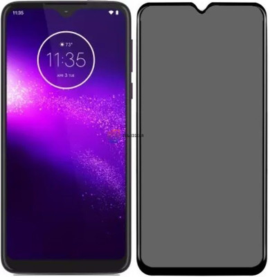 Obstinate Edge To Edge Tempered Glass for Motorola Moto One Macro, DelhiGear Glass, Privacy Screen Protector, Privacy Tempered Glass, Screen Guard, Mobile Glass(Pack of 1)