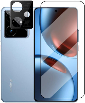 WonReza Edge To Edge Tempered Glass for Realme GT 7, Realme GT 7 5G, with Camera Lens Protector(Pack of 1)