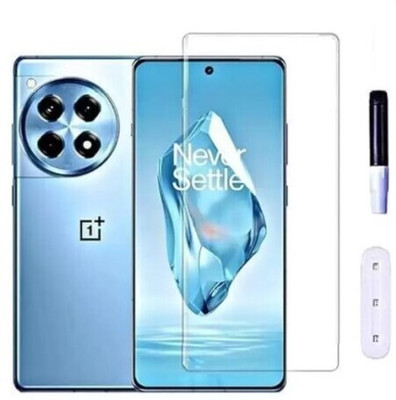 Monogamy Edge To Edge Tempered Glass for OnePlus 12R 5G, UV Matte Screen Protector, UV Tempered Glass Screen Protector - Advanced Borderless Design(Pack of 1)