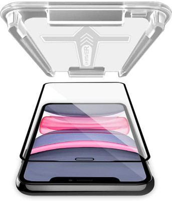 Kapaver Edge To Edge Tempered Glass for Apple iPhone X(Pack of 1)