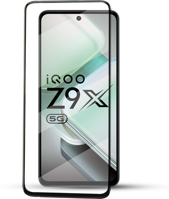 EITANSHA CREATION Edge To Edge Tempered Glass for Vivo T3X, iQOO Z9X 5G(Pack of 1)