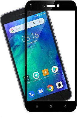 Girsaz Edge To Edge Tempered Glass for Redmi Go(Pack of 1)