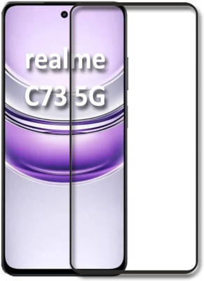 INFINITYWORLD Edge To Edge Tempered Glass for Realme C73 5G(Pack of 1)