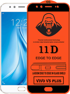Laxdom Edge To Edge Tempered Glass for VIVO V5 PLUS(Pack of 1)