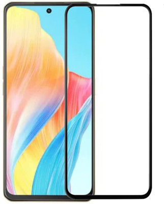 FwellT Edge To Edge Tempered Glass for Oppo A80 5G(Pack of 1)