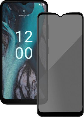 GLOBAL NOMAD Edge To Edge Tempered Glass for Nokia C22(Pack of 1)