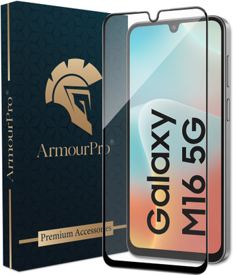 ArmourPro Edge To Edge Tempered Glass for Samsung Galaxy M16 5G, Samsung M16 5G, Samsung F16 5G, Samsung A16 5G(Pack of 1)