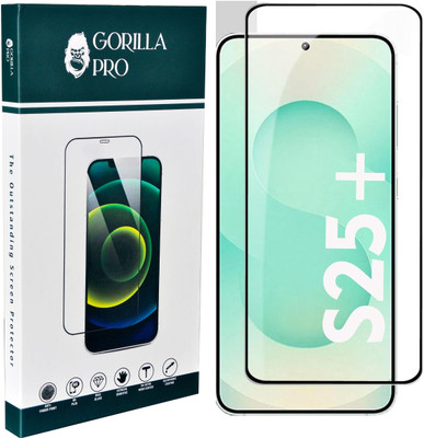 GORILLA PRO Edge To Edge Tempered Glass for SAMSUNG Galaxy S25 Plus 5G, SAMSUNG Galaxy S25+ 5G(Pack of 1)