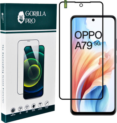 GORILLA PRO Edge To Edge Tempered Glass for OPPO A79, OPPO A79 5G(Pack of 1)