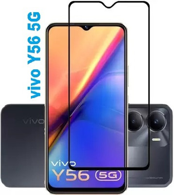BRENZZ Tempered Glass Guard for Vivo Y56 5G, VIVO Y56 5G(Pack of 1)