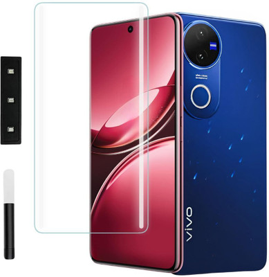 mobinix Edge To Edge Tempered Glass for Vivo V50e 5G, 2.5D Curved Edge Premium Tempered Glass for Ultimate Protection(Pack of 1)