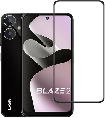 NSTAR Edge To Edge Tempered Glass for Lava Blaze 2(Pack of 1)