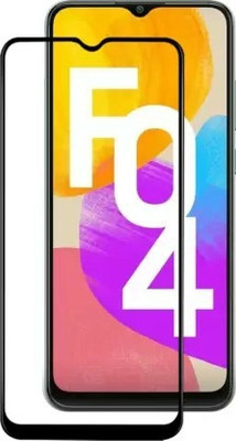DMJHP Edge To Edge Tempered Glass for Samsung Galaxy F04(Pack of 1)