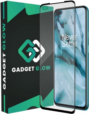 Gadget Glow Edge To Edge Tempered Glass for OnePlus Nord, Nord(Pack of 1)