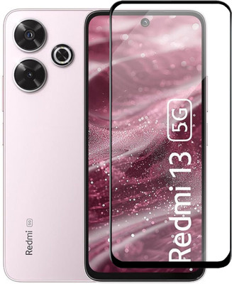 Bodoma Edge To Edge Tempered Glass for Redmi 13 5G(Pack of 1)