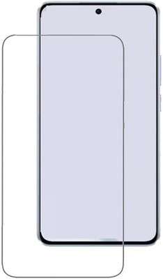 ASVALBUY Edge To Edge Tempered Glass for OPPO K12x 5G(Pack of 1)