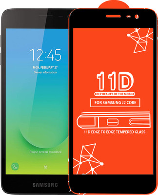 Roxel Edge To Edge Tempered Glass for Samsung Galaxy J2 Core(Pack of 1)