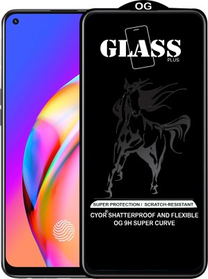 CYOR Edge To Edge Tempered Glass for OPPO F19 PRO PLUS 5G(Pack of 1)