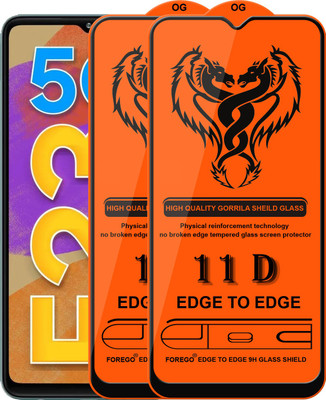 HQ Protection Edge To Edge Tempered Glass for Samsung Galaxy F23 5G(Pack of 2)