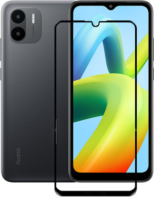 Caseline Edge To Edge Tempered Glass for poco c51, POCO C51, REDMI A1+, REDMI A1 Plus, REDMI A2, REDMI A2, REDMI A2+, REDMI A2 Plus(Pack of 1)