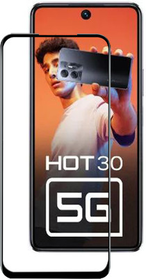 VAlight Edge To Edge Tempered Glass for Infinix HOT 30 5G(Pack of 1)
