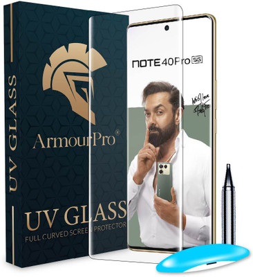 ArmourPro Edge To Edge Tempered Glass for Infinix Note 40 Pro Plus 5G, Infinix Note 40 Pro 5G, Infinix Zero 30 5G(Pack of 1)